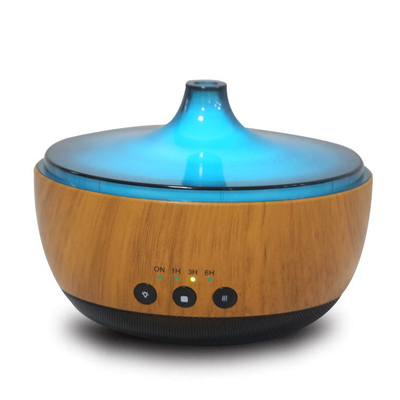 Difusor de aroma de grano de madera de aire de 200 ml con altavoz Bluetooth